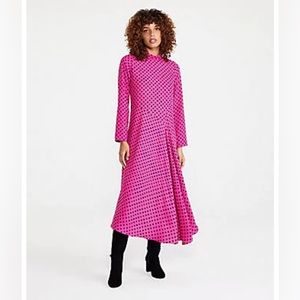 Ann Taylor mock neck midi, Sz 2, VEUC.